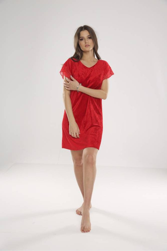 Koszula nocna 630 Milagros Forex - czerwony