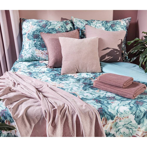 Ręcznik bawełniany Avinion Eurofirany pudrowy/liliowy