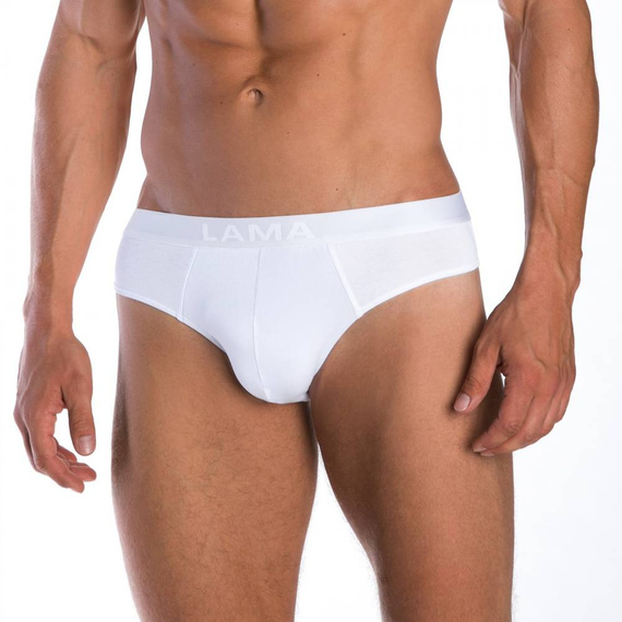 Slipy Męskie M-4001 SD-01 Lama biały