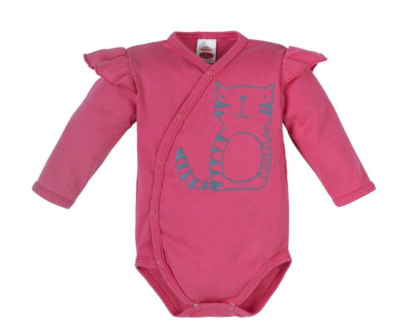 Body kopertowe z długim rękawem "FRISKY" Makoma ecru