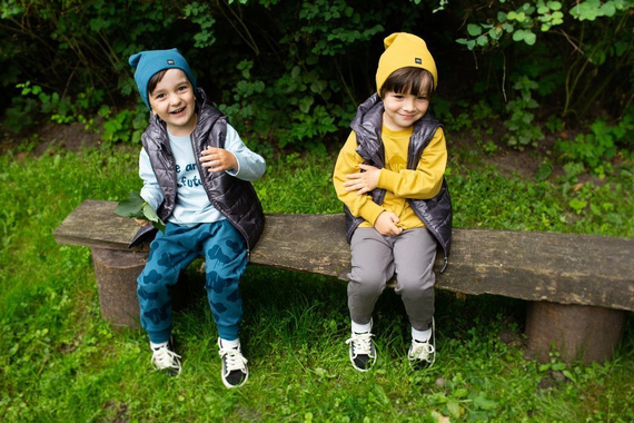 Bluzka dla chłopca Teo Pinokio - curry