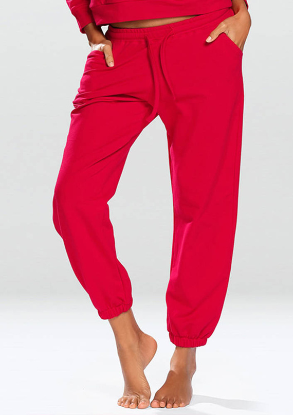 Spodnie dresowe Wenezja Dkaren czerwony