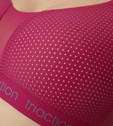 Triaction energy lite Biustonosz sportowy bez fiszbin - cerise