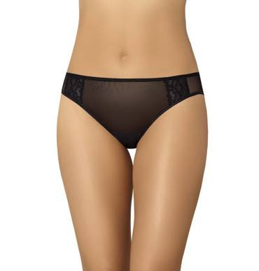 Figi damskie siateczkowe Sara Teyli - czarny