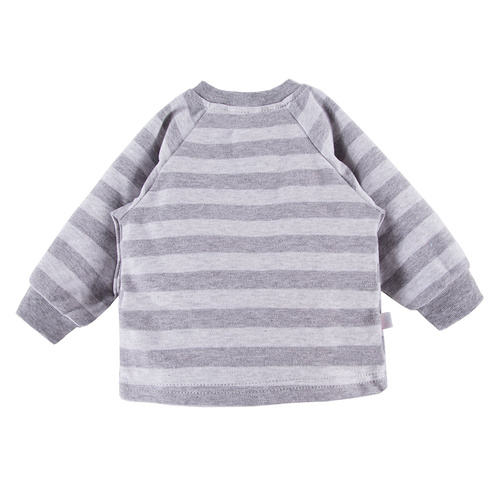 Bluzka niemowlęca 2-pak Ancymon Eevi- szary/różowy