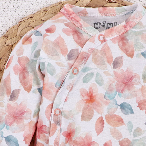 Body kopertowe dla dziewczynki Kolorowe Kwiatki Nini druk