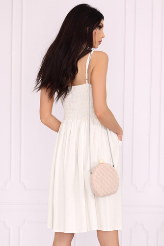 Sukienka na ramiączkach Akminas 85552 Merribel white 