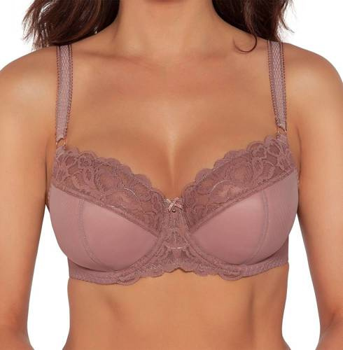 Półusztywniany Biustonosz 1992 Ava - brudny różowy