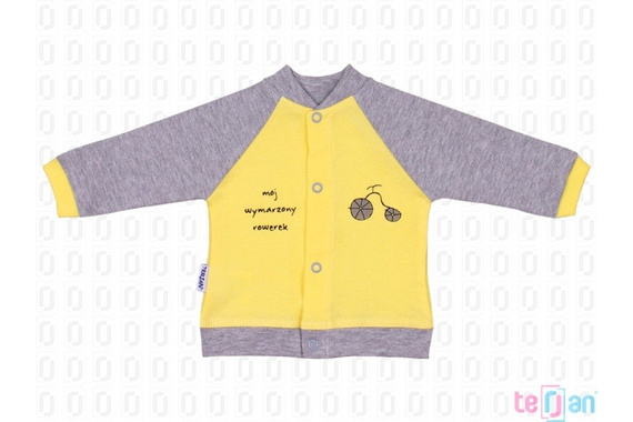 Kaftanik "BIKE" niebieski Terjan