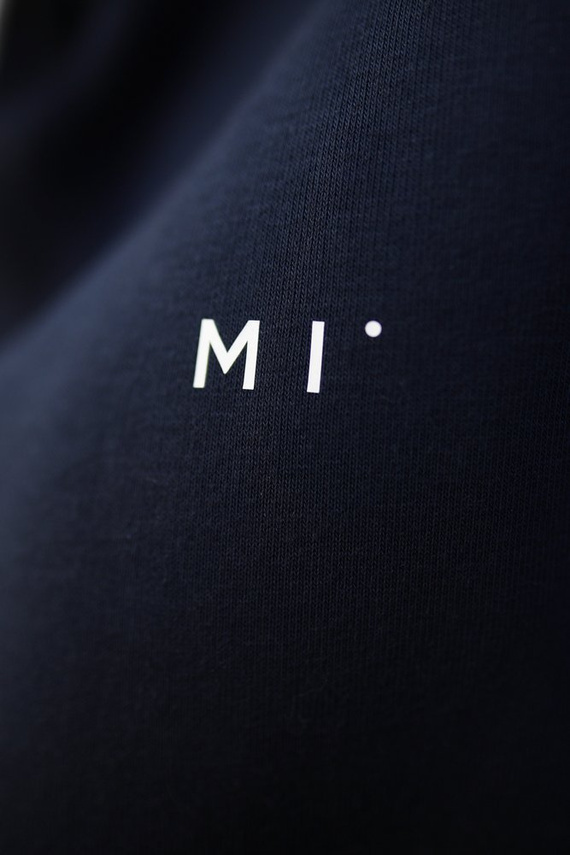 Bluza z kapturem MI° hoodie Misimi - granat