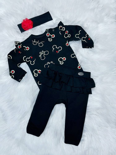 Body z długim rękawem Love Bambarillo czarny