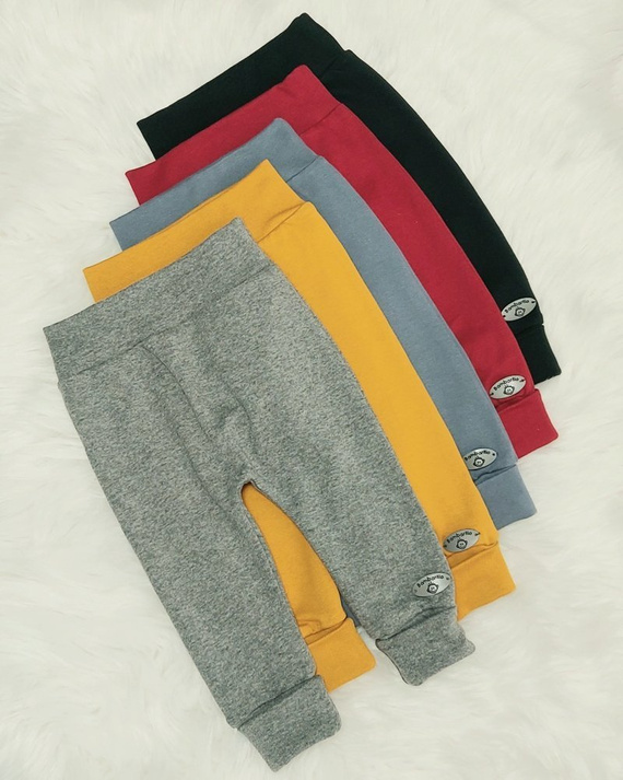 Spodnie niemowlęce "Julek" Bambarillo granatowy