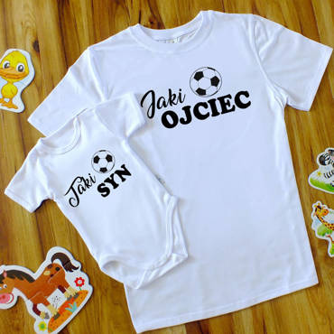ZESTAW ojciec syn "Jaki ojciec taki syn"  Moocha