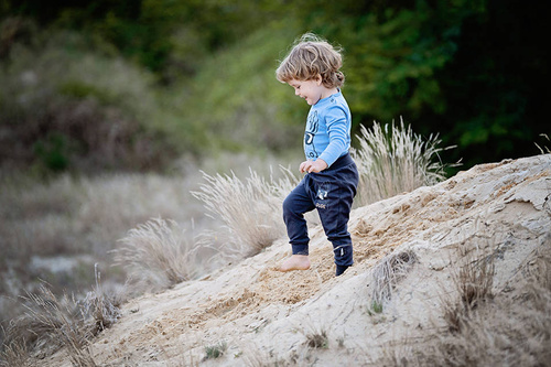 Spodnie niemowlęce "Hello Dude" Makoma grafitowy  