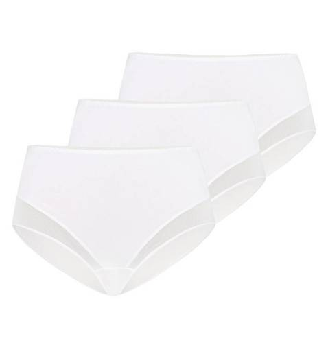 Figi z wysokim stanem 3-Pak 1123-3 Filly Teyli -  biały