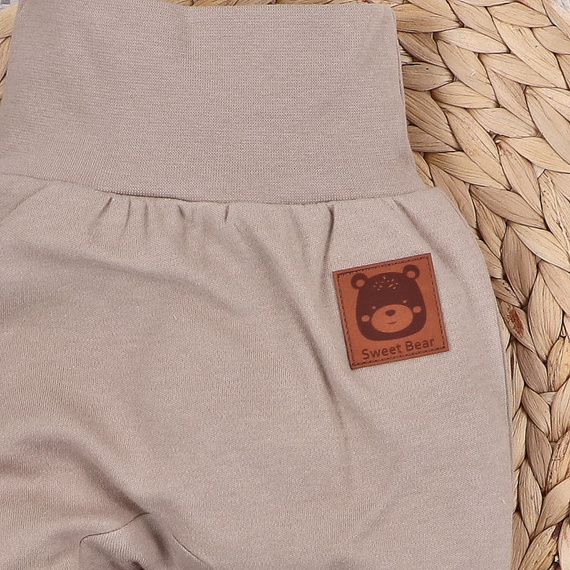 Półśpiochy bawełniane Sky Journey Nini brązowy | Naturalne, bezpieczne, od pierwszych dni