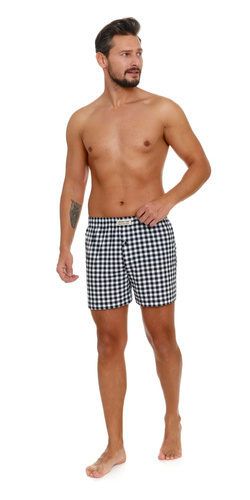 Bokserki męskie 5165 Doctor Nap - black white