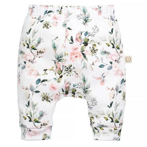 Spodnie bawełaniane Secret Garden on White Yosoy