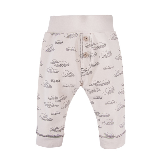 Spodnie z nadrukiem Balloons Eevi - beż druk