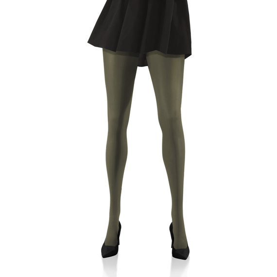 Hiver Rajstopy kryjące 40den Sesto Senso- khaki