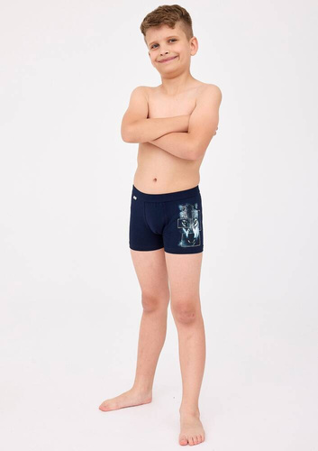 Bokserki Kids Boy 700/142 Wolf Cornette granatowy