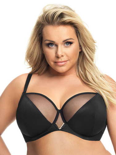 Biustonosz miękki K 564 Vicky Gorsenia czarny