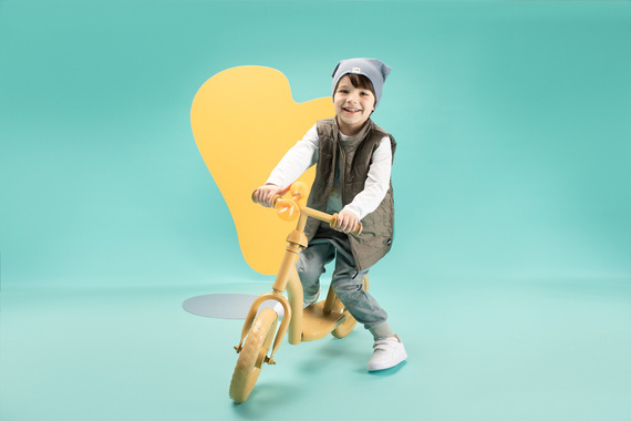 Kamizelka rozpinana Fun Time Pinokio - zielony