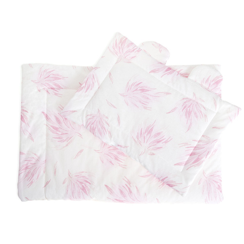 Pościel 2-elementy Margaret Komplet pościeli Sensis - biały-różowy