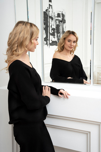 Komplet Damski Karina Italian Fashion - czarny