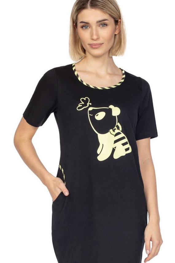 Koszula damska 125 Regina czarny