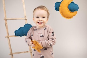 Bluzka z długim rękawem "Dreamer" Pinokio - beż druk