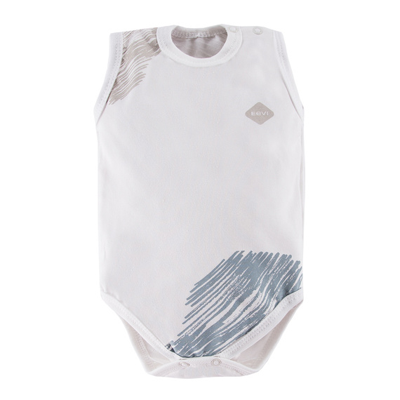 Body niemowlęce na ramiączkach Pacific Eevi - biały