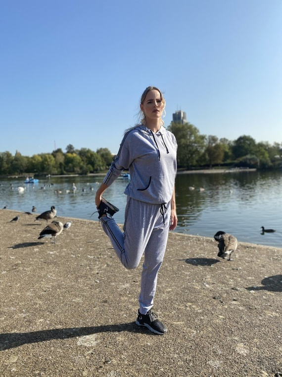 Piżama Damska 459 Nice Dres Forex - jasny melanż