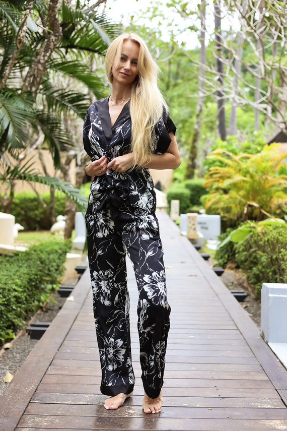 Komplet piżama damska Alicudi Kalimo - glamour