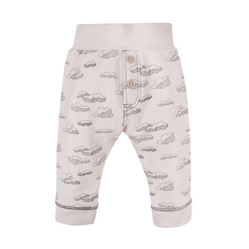 Spodnie z nadrukiem Balloons Eevi - beż druk