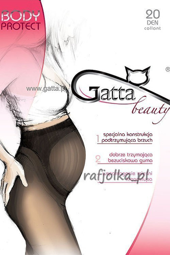 Gatta Body Protect 20 rajstopy ciążowe - nero