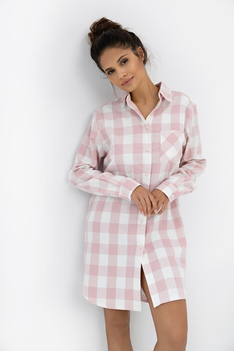 Sensis Marley – Rozpinana koszula damska z flaneli | 100% bawełna, długi rękaw