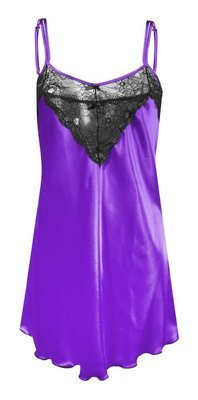 Koszulka satynowa damska DKaren - fiolet