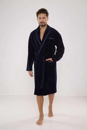 Szlafrok męski 666 Ronaldo forex - granat