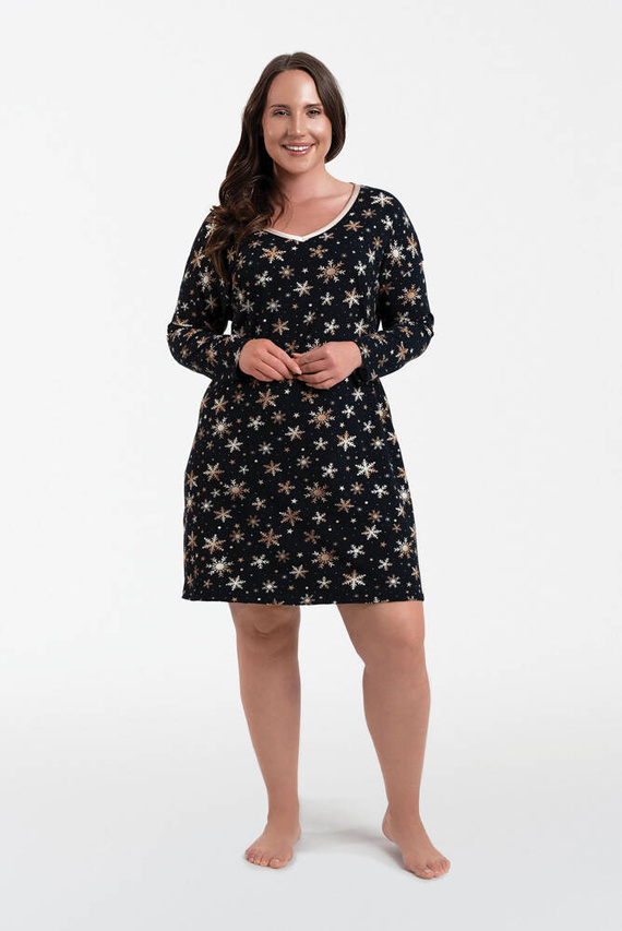 Koszula nocna damska Laponia Italian Fashion - druk