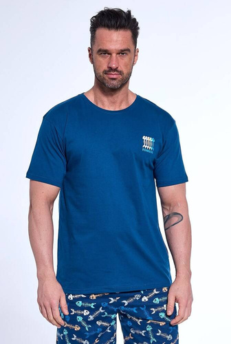 Piżama męska 326/170 California Cornette granatowy