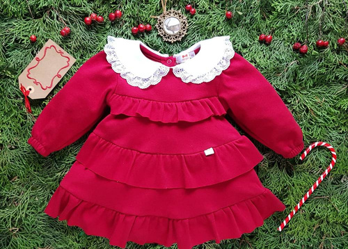 Sukienko-body M174 Merry Cherry Marija - czerwony