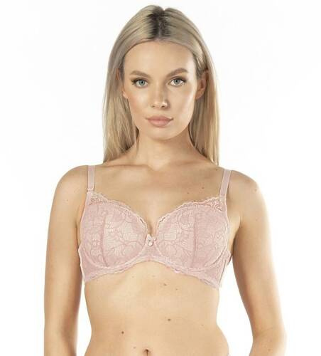 Biustonosz push-up Victoria  Nipplex- różowy