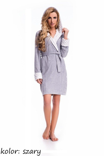 7059 Szlafrok damski Doctor Nap - szary