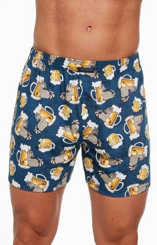 Bokserki męskie 001/144 Classic Cornette granatowy