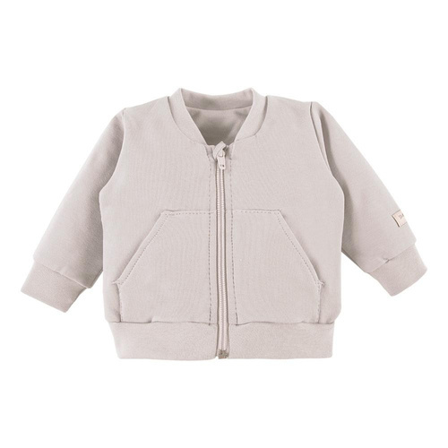 Bluza dresowa rozpinana "SIMPLY COMFY" Eevi- beżowa