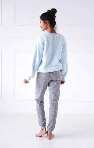 Piżama damska Idole Sensis - niebieski