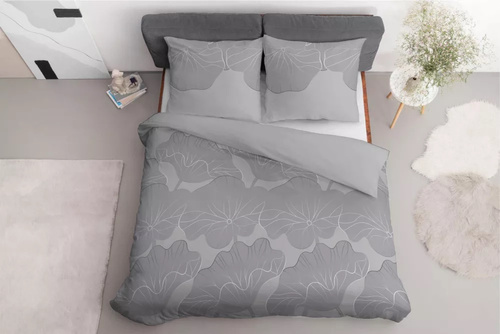 Pościel bawełniana 4966B kwiaty Detexpol 