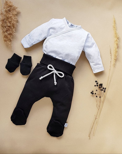 162S Universal Body rozpinane długi rękaw Marija - szary