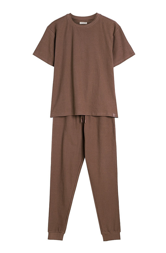 Piżama Damska 43349 Nilsa Henderson - brązowy